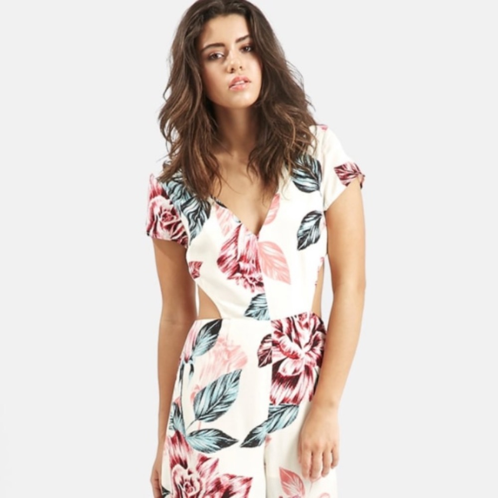 Kendall and Kylie Floral Romper